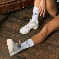 Crew Grip Socks - White