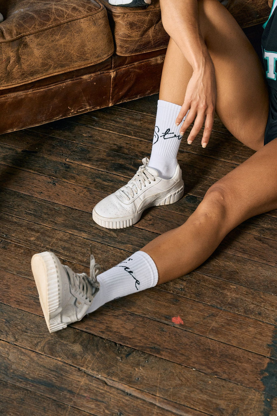 Crew Grip Socks - White