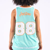 Just Strive Signature Jersey - Teal & Orange