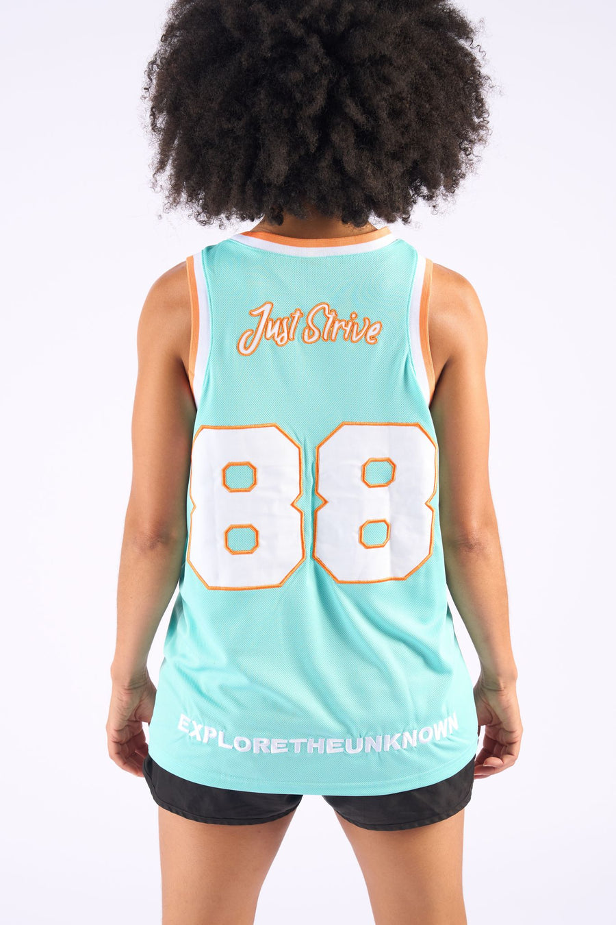 Just Strive Signature Jersey - Teal & Orange