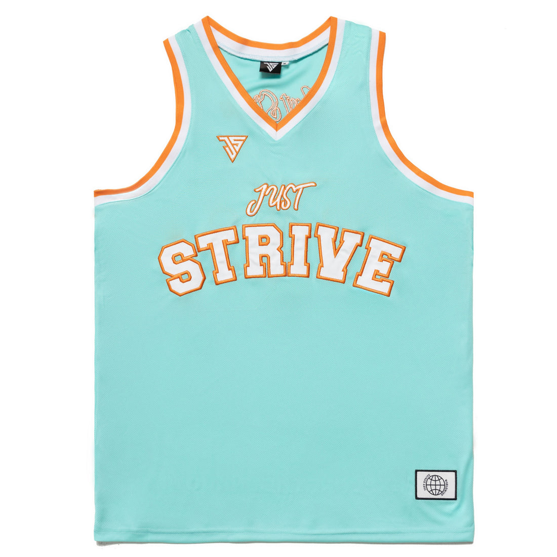 Just Strive Signature Jersey - Teal & Orange