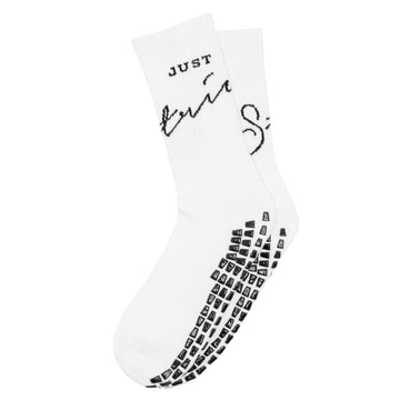 Crew Grip Socks - White